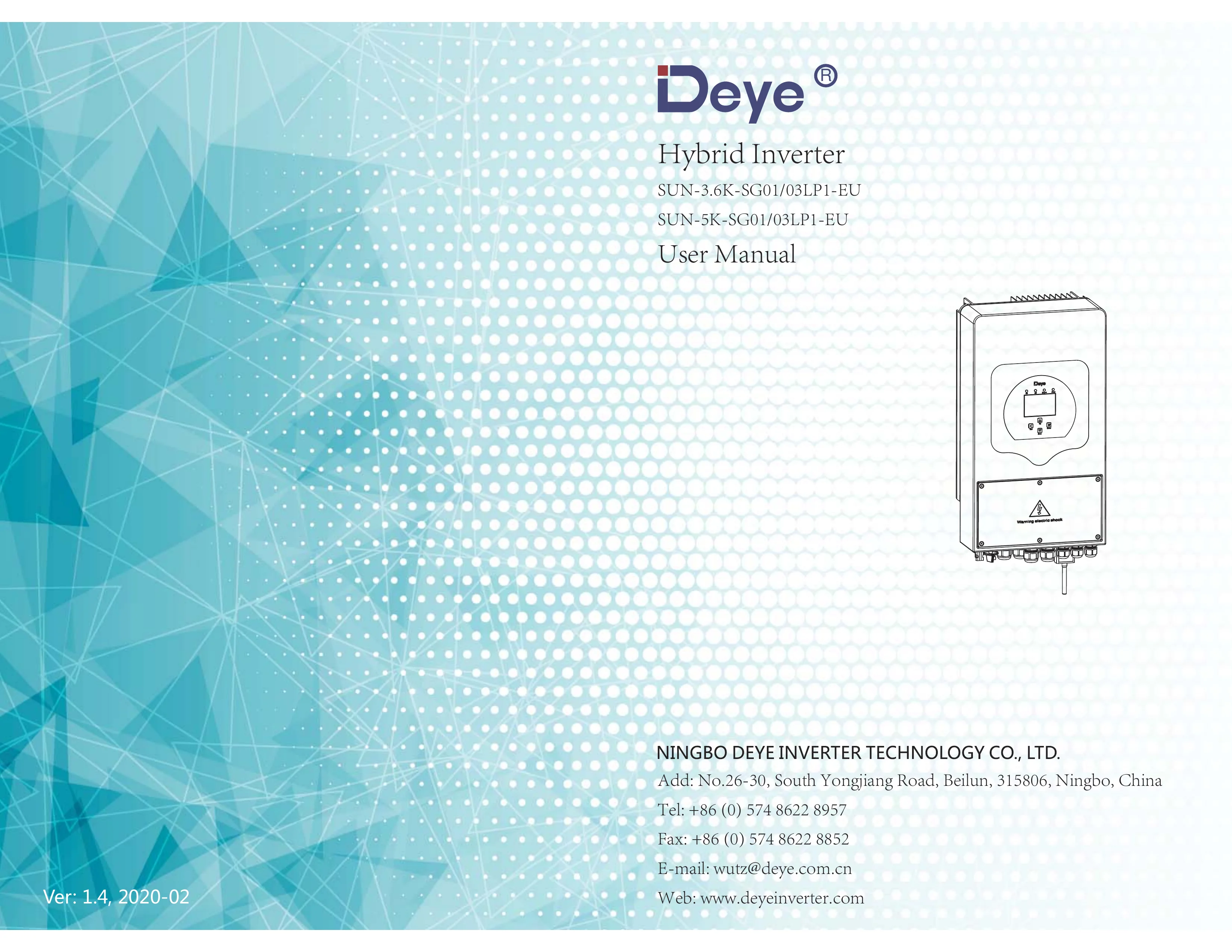 Deye Deye SUN-3.6K-SG01LP1