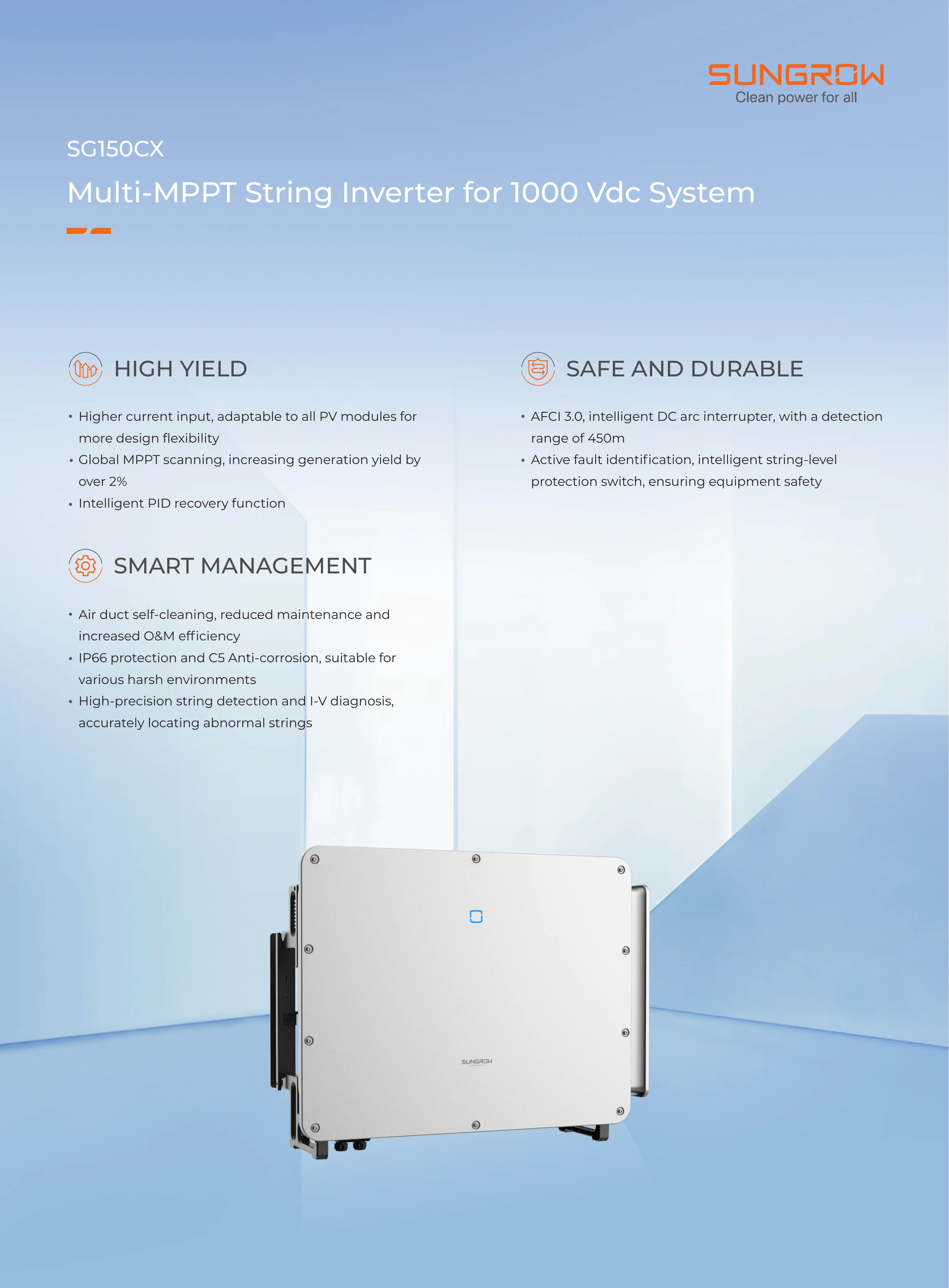 Sungrow SG150CX
