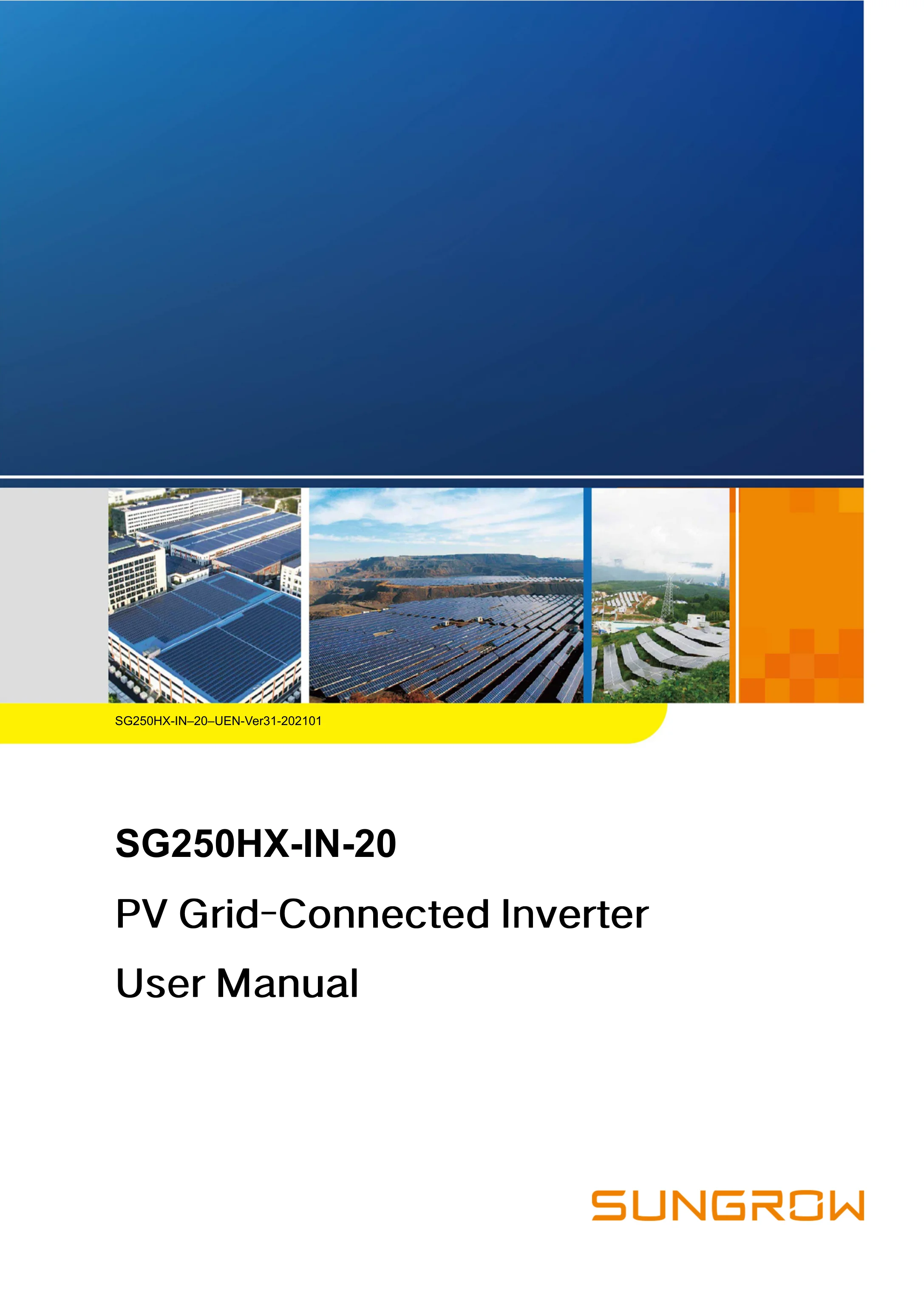 Sungrow SG250HX-IN-20