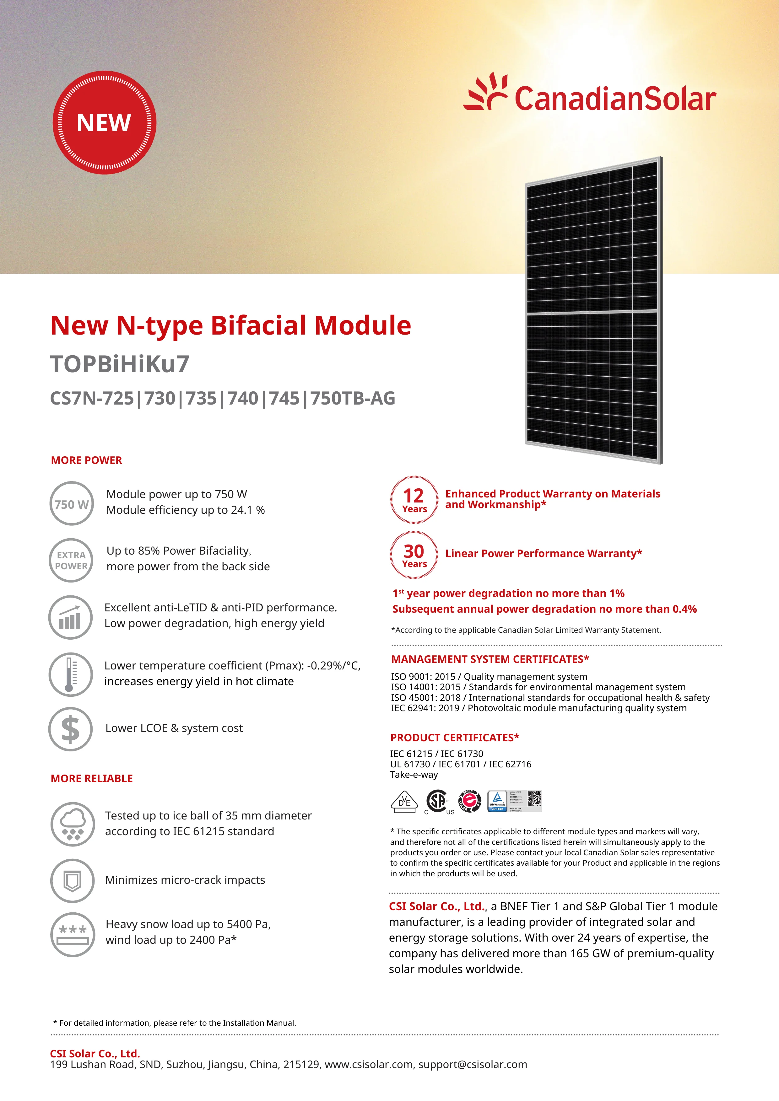 Canadian Solar TOPBiHiKu7 CS7N-TB-AG