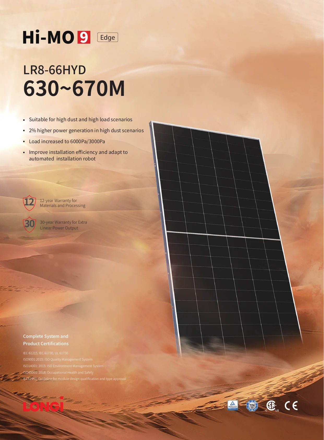 Longi Hi-MO 9 Edge LR8-66HYD